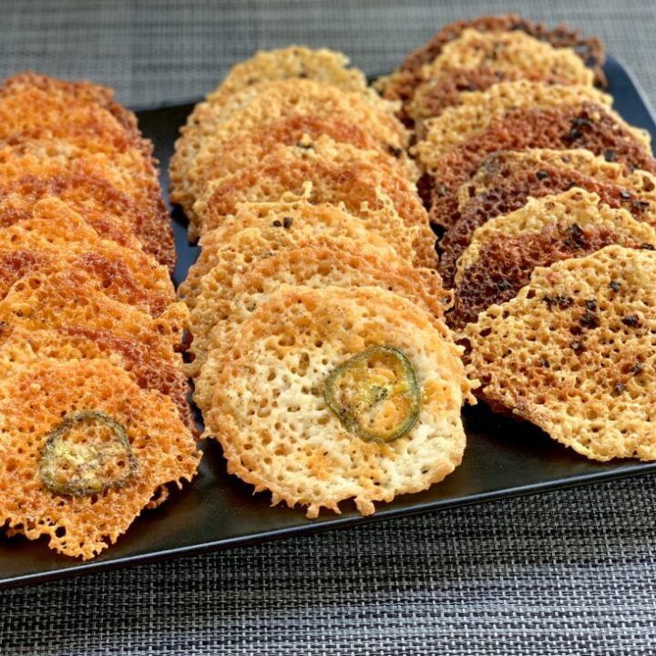 Low Carb Cheese Crisps