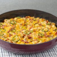 Low Carb Jalapeño Popper Chicken and Broccoli Casserole