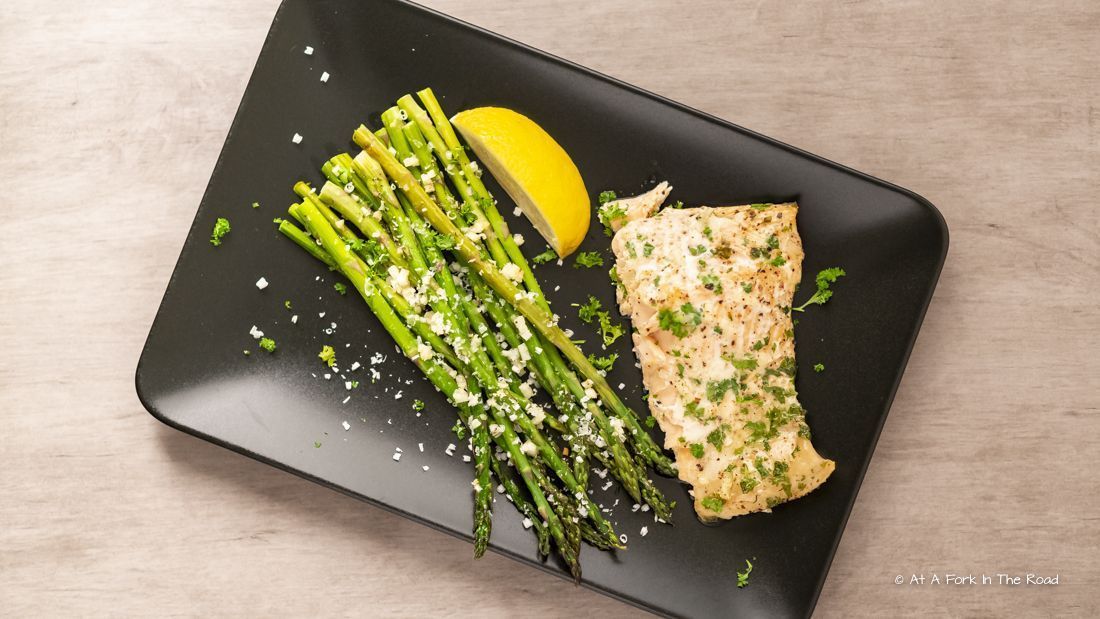 Garlic Baked Steelhead Trout