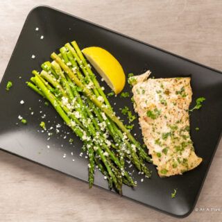 Garlic Baked Steelhead Trout
