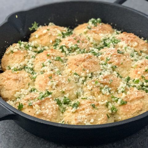 Low Carb Garlic Biscuits