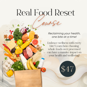 The Real Food Reset Course shows you how Reducing Sugar without sacrificing flavour is beneficial to you health!