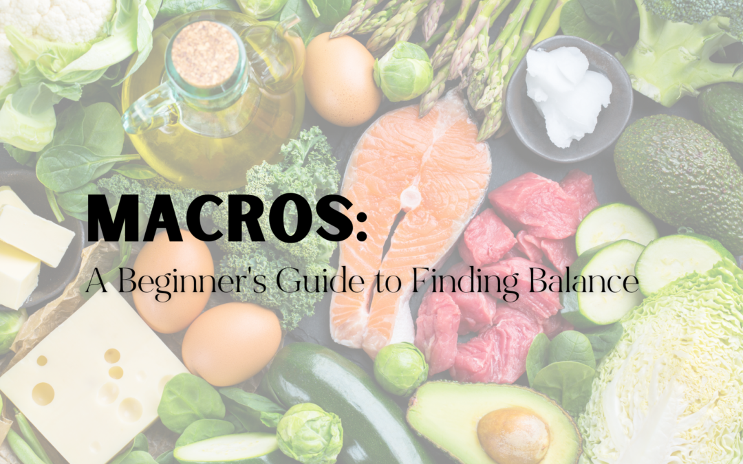 Macros: A Beginner’s Guide to Finding Balance